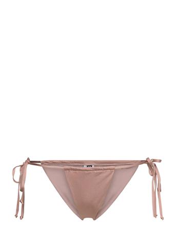 Pcvenize Bikini Tanga Brazil Sww Swimwear Bikinis Bikini Bottoms Side-tie Bikinis Ruskea Pieces