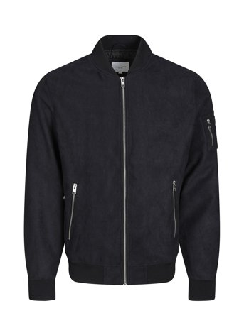 Jjerocky Faux Suede Bomber Noos Black Jack & J S