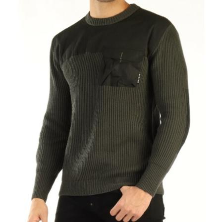G-star Round-neck Knitwear , Grijs , Heren , Maat: S Truien & Vesten