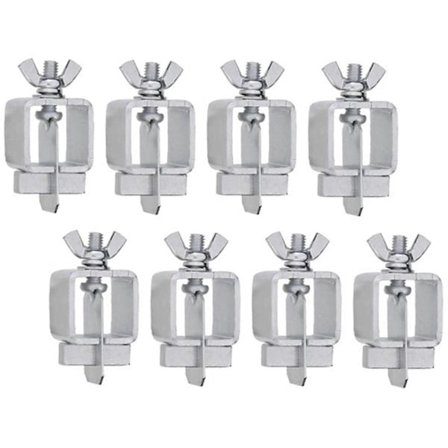 8 stk. Butt Weld Klemmer, små svejseklemmer, svejsebutterflyklemmer, automatiske karosseri-panelklemmer til