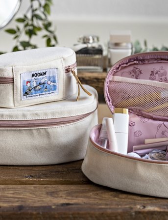 Dsignhouse Moomin The Moomins Toilet Bag - Cream - 30X11X10CM