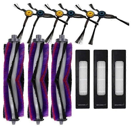 Robotstøvsuger Børste HEPA Filter Reservedeler Tilbehør For Midea M7 M7 Pro Reservedeler For Midea S8 S8+