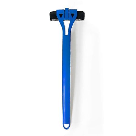 Rygskraber og kropsbarbermaskine (gør-det-selv), ekstra langt håndtag, barber våd eller tør