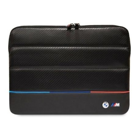 BMW Datafodral 14" Sleeve Carbon Tricolor - Svart