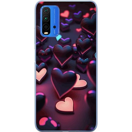Yhteensopiva Puhelinkuori Xiaomi Xiaomi Redmi Note 9 4G KeskiyönSydämet