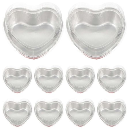 20 st Engångs Bakformar Aluminiumfolie Muffin Bakformar Ugn Tårta Baklådor[D]