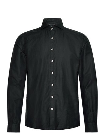 Lindbergh Black | 1927: Cotton/Lin Shirt Wf L/S | M