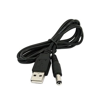 USB-latauskaapeli Omron HHP-BFH01 verenpainemittarille, laturin johto, musta