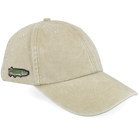 Skillfish - Beis unconstructed Gorra - Tiny Pike Vintage Washed Stone Dad Cap @ Hatstore