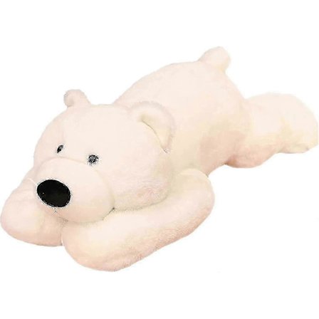 Angstdæmpende vægtet udstoppet dyr, 1,5 kg blød bjørnelegetøj 50 cm