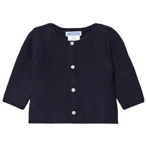 Jacadi Navy Garter Stitch Cardigan 12 months - Jumpers and knitwear - 12 months - Navy
