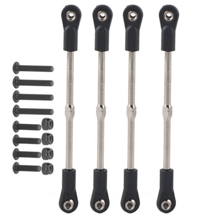 M4 Styrestangsæt Justerbart 110‐120mm Passer til 1/8 RC Racing Truck Bil