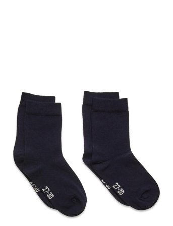 Minymo Ankle Sock (2-Pack) - Black - 27-30