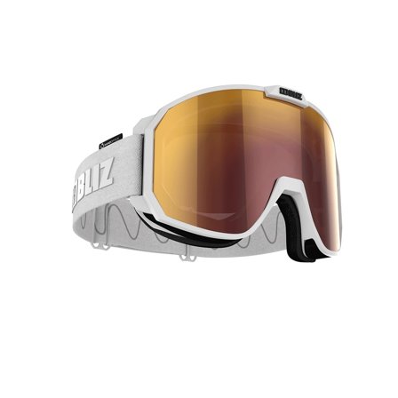 Bliz Split - Sportglasögon från Bliz - Vita Goggles - Skidglasögon