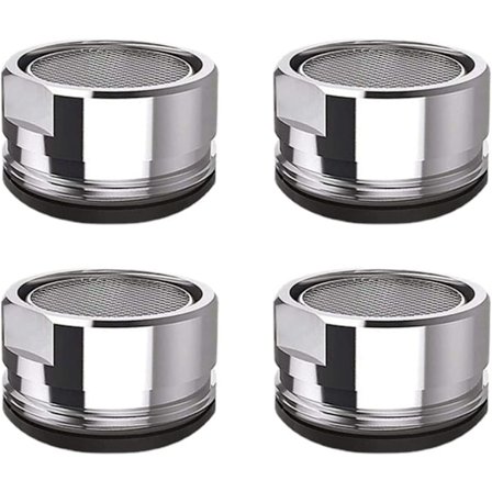 4 stk. Aerator-kran M24 rustfritt stål kranfilter kran Ae