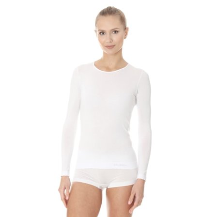Långärmad T-shirt för kvinnor BRUBECK COMFORT COTTON Termoaktiva underkläder