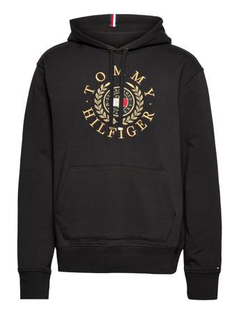 Icon Roundall Graphic Hoody Black Tommy Hilfiger