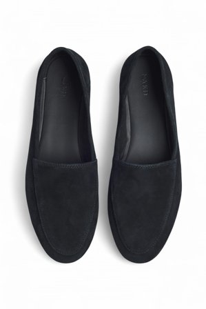 Premium Selection Suede Loafers - Lave sko - Sort - EU 37