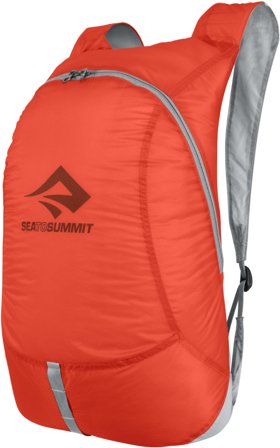 Sea to Summit Eco Travellight Ultrasil Day Pack reppu, 20L, punaoranssi - Arkireput