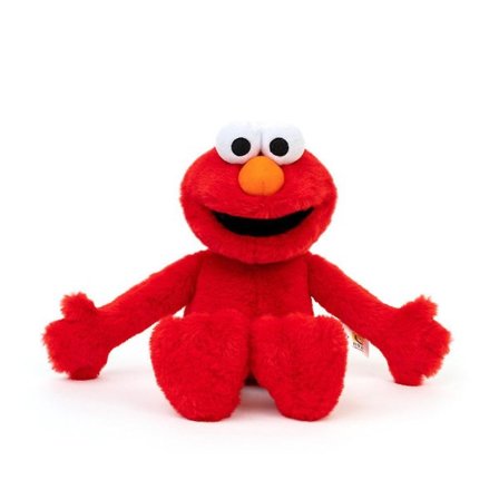 Sesamgatan ELMO Elmo kage plyslegetøj plysdukke C C