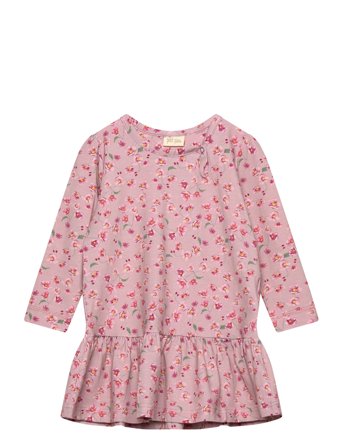 Petit Piao | Dress L/S Gather Printed | 110