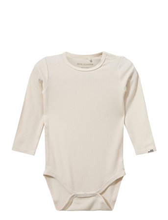 Sofie Schnoor Baby and Kids Dictesb Bodystocking - Cream - 68
