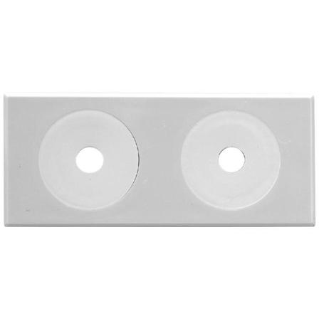 Faluplast 50430 Dækroset Selvklæbende, 12-16 mm, 10-pak Dobbelt, hvid, Installation