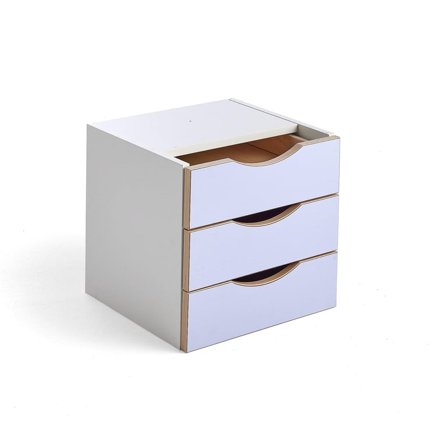 Skuffeindsats til RICO, 3 skuffer, lilla