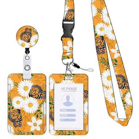 3 stk/sett uttrekkbar kortholder ID Business Case 3 3