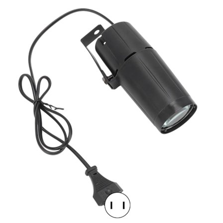 LED Beam Light Spotlight Hvid Lyseffektlampe 12W AC 90‐240V til KTV Hjem Scene US-stik