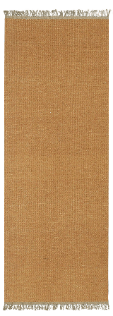 Svanefors Ian Ullmatta Mattor Gul 70x240 cm