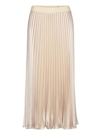 Gavino Skirts Pleated Skirts Creme Weekend Max Mara*Betinget Tilbud