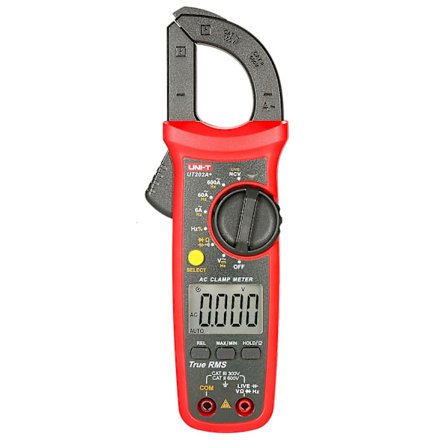 UNI-T UT202A+ 6000 Lukemaa Digitaalinen Virtapihtimittari True RMS Multimetri Pihtivirtamittari Jännitemittari NCV Te