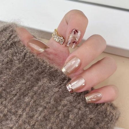 French Fake Nails False Nail 1 1