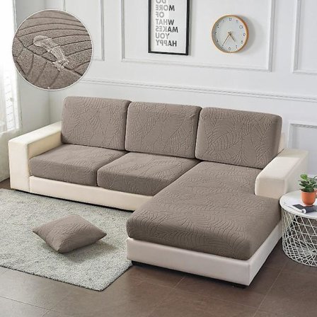 Vattentät cover för vardagsrum Stretch jacquard sofföverdrag Billig sofföverdrag Delikat sofföverdrag för hem Hotell C