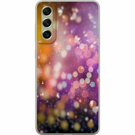 Samsung Galaxy S21 Fe 5g Genomskinligt Skal Glitter