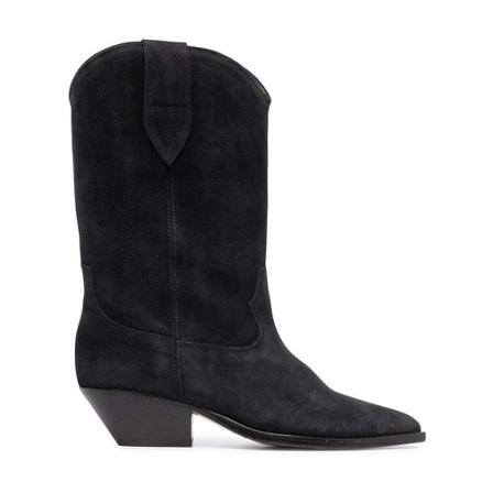 Isabel Marant, Washed Iconic Boots Zwart, Dames, Maat:36 EU