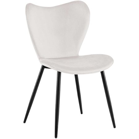 Grå sammet matstol - Kökstol - Ergonomisk komfort, robust & lyxig design