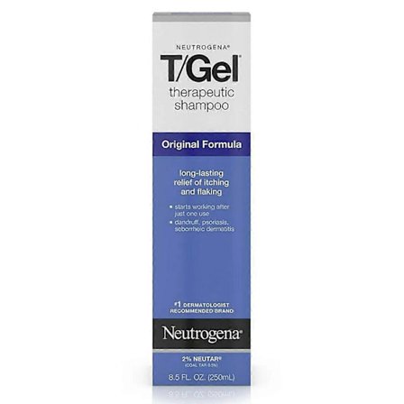 Neutrogena T/Gel Therapeutic Shampoo til kontrol af ophobning i hovedbunden med salicylsyre, hovedbundsbehandling mod skæl, hovedbundspsoriasis og 