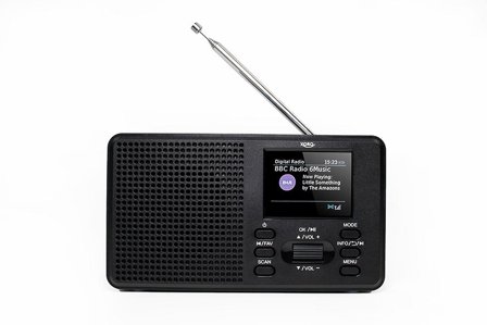 XORO DAB 142, DAB+, FM, Weckfunktion, 2.4" TFT, Bluetooth