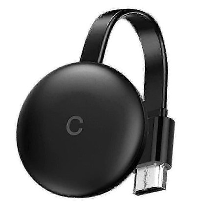 TTMA 2024 Ny 2024 Ny Chromecast - Streamingenhet med HDMI-kabel - Streama foton från din telefon till din TV-C15
