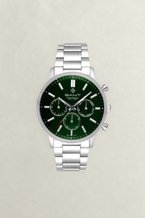 GANT Herren East Hill Day-Date Armbanduhr (ONE SIZE) Grün