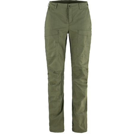 Fjällräven Abisko Hybrid Trail Trs 42/LONG - Naiset - Laurel Green - Vaellushousut