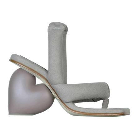 Yume Yume, High Heel Sandals Szary, Kobieta, Rozmiar: 37 EU