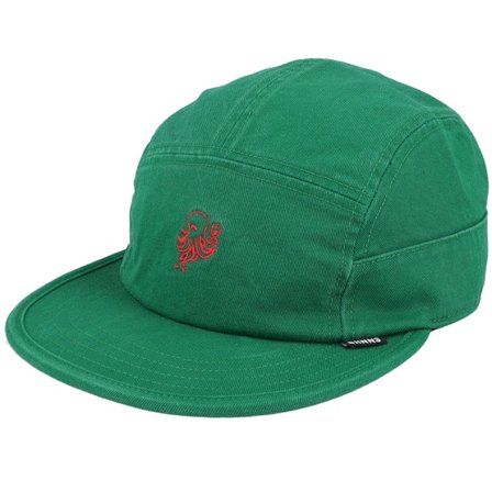 Djinns - Verde 5panel Cappellino - Soft Fc Washed Twill Green 5-Panel @ Hatstore