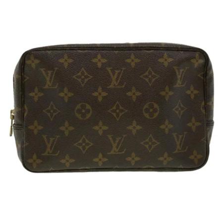 Louis Vuitton Vintage, Brown Canvas Louis Vuitton Trousse Toilette Bruin, Dames, Maat:ONE Size