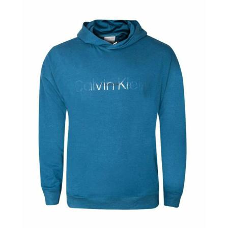 Calvin Klein, Hoodies Blauw, Heren, Maat:L
