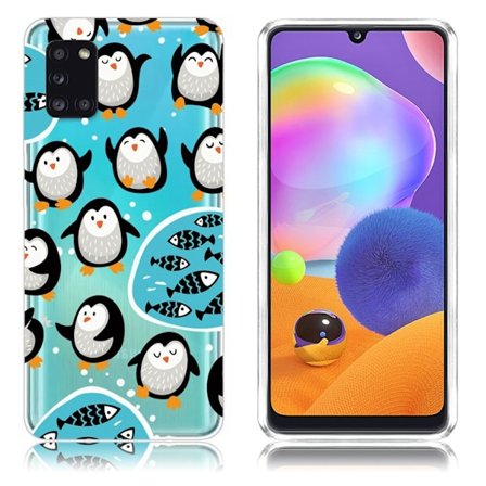 Deco Samsung Galaxy A31 Cover - Pingvin