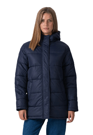 TeeShoppen Lång Pufferjacka Vinterjackor Dam XL