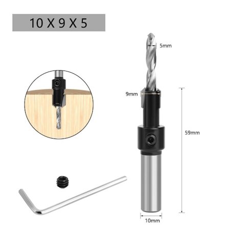 Upotuspora, pyöreä varsi 10X9X5.0